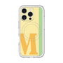 スリムプロテクションプレミアムケース with MagSafe［ オリジナル - initial color line - M yellow ］