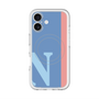 スリムプロテクションプレミアムケース with MagSafe［ オリジナル - initial color line - N blue ］