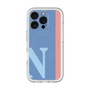 スリムプロテクションプレミアムケース with MagSafe［ オリジナル - initial color line - N blue ］