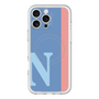 スリムプロテクションプレミアムケース with MagSafe［ オリジナル - initial color line - N blue ］