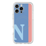 スリムプロテクションプレミアムケース with MagSafe［ オリジナル - initial color line - N blue ］