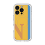 スリムプロテクションプレミアムケース with MagSafe［ オリジナル - initial color line - N orange ］