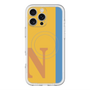 スリムプロテクションプレミアムケース with MagSafe［ オリジナル - initial color line - N orange ］
