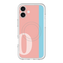 スリムプロテクションプレミアムケース with MagSafe［ オリジナル - initial color line - O pink ］