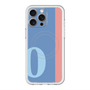スリムプロテクションプレミアムケース with MagSafe［ オリジナル - initial color line - O blue ］