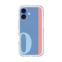 スリムプロテクションプレミアムケース with MagSafe［ オリジナル - initial color line - O blue ］