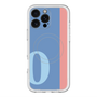 スリムプロテクションプレミアムケース with MagSafe［ オリジナル - initial color line - O blue ］