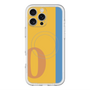 スリムプロテクションプレミアムケース with MagSafe［ オリジナル - initial color line - O orange ］