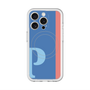 スリムプロテクションプレミアムケース with MagSafe［ オリジナル - initial color line - P blue ］
