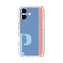 スリムプロテクションプレミアムケース with MagSafe［ オリジナル - initial color line - P blue ］