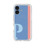 スリムプロテクションプレミアムケース with MagSafe［ オリジナル - initial color line - P blue ］