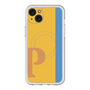 スリムプロテクションプレミアムケース with MagSafe［ オリジナル - initial color line - P orange ］