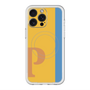 スリムプロテクションプレミアムケース with MagSafe［ オリジナル - initial color line - P orange ］