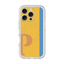 スリムプロテクションプレミアムケース with MagSafe［ オリジナル - initial color line - P orange ］