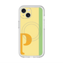 スリムプロテクションプレミアムケース with MagSafe［ オリジナル - initial color line - P yellow ］