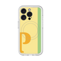 スリムプロテクションプレミアムケース with MagSafe［ オリジナル - initial color line - P yellow ］