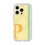 スリムプロテクションプレミアムケース with MagSafe［ オリジナル - initial color line - P yellow ］