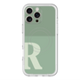 スリムプロテクションプレミアムケース with MagSafe［ オリジナル - initial two tone - R green ］