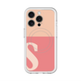 スリムプロテクションプレミアムケース with MagSafe［ オリジナル - initial two tone - S pink ］