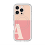 スリムプロテクションプレミアムケース with MagSafe［ オリジナル - initial two tone - A pink ］