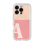 スリムプロテクションプレミアムケース with MagSafe［ オリジナル - initial two tone - A pink ］