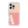 スリムプロテクションプレミアムケース with MagSafe［ オリジナル - initial two tone - A pink ］