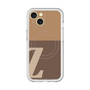 スリムプロテクションプレミアムケース with MagSafe［ オリジナル - initial two tone - Z brown ］