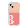 スリムプロテクションプレミアムケース with MagSafe［ オリジナル - initial two tone - B pink ］