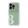 スリムプロテクションプレミアムケース with MagSafe［ オリジナル - initial two tone - B green ］