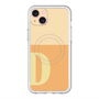 スリムプロテクションプレミアムケース with MagSafe［ オリジナル - initial two tone - D orange ］