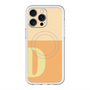 スリムプロテクションプレミアムケース with MagSafe［ オリジナル - initial two tone - D orange ］