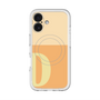 スリムプロテクションプレミアムケース with MagSafe［ オリジナル - initial two tone - D orange ］