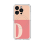 スリムプロテクションプレミアムケース with MagSafe［ オリジナル - initial two tone - D pink ］