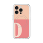 スリムプロテクションプレミアムケース with MagSafe［ オリジナル - initial two tone - D pink ］