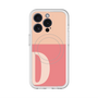 スリムプロテクションプレミアムケース with MagSafe［ オリジナル - initial two tone - D pink ］