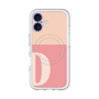 スリムプロテクションプレミアムケース with MagSafe［ オリジナル - initial two tone - D pink ］