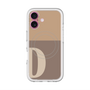 スリムプロテクションプレミアムケース with MagSafe［ オリジナル - initial two tone - D brown ］