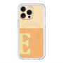 スリムプロテクションプレミアムケース with MagSafe［ オリジナル - initial two tone - E orange ］