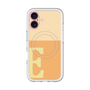 スリムプロテクションプレミアムケース with MagSafe［ オリジナル - initial two tone - E orange ］