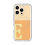 スリムプロテクションプレミアムケース with MagSafe［ オリジナル - initial two tone - E orange ］