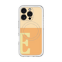 スリムプロテクションプレミアムケース with MagSafe［ オリジナル - initial two tone - E orange ］