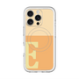 スリムプロテクションプレミアムケース with MagSafe［ オリジナル - initial two tone - E orange ］