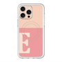 スリムプロテクションプレミアムケース with MagSafe［ オリジナル - initial two tone - E pink ］