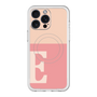 スリムプロテクションプレミアムケース with MagSafe［ オリジナル - initial two tone - E pink ］