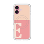 スリムプロテクションプレミアムケース with MagSafe［ オリジナル - initial two tone - E pink ］
