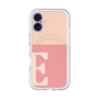 スリムプロテクションプレミアムケース with MagSafe［ オリジナル - initial two tone - E pink ］