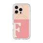 スリムプロテクションプレミアムケース with MagSafe［ オリジナル - initial two tone - F pink ］