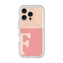 スリムプロテクションプレミアムケース with MagSafe［ オリジナル - initial two tone - F pink ］