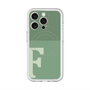 スリムプロテクションプレミアムケース with MagSafe［ オリジナル - initial two tone - F green ］