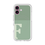 スリムプロテクションプレミアムケース with MagSafe［ オリジナル - initial two tone - F green ］